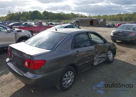 2004 Toyota Corolla Le from USA, damaged, VIN 2T1BR32E64C302851